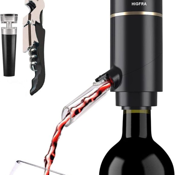 Wine Aerator Electric Wine Decanter One Touch Spout Pourer and wine preserver - Picture 7 of 11